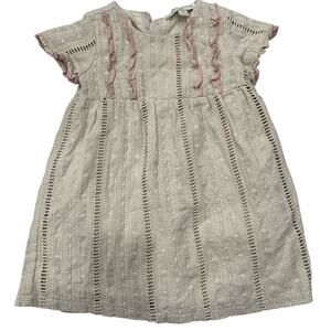 Chelsea & Violet Baby Girl 18M Vintage Style Design Cream Dress
